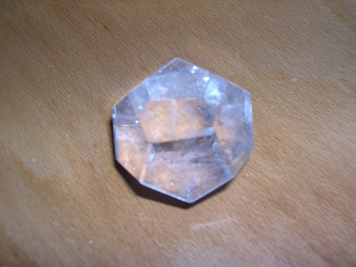 Dodécaèdre cristal de Roche
