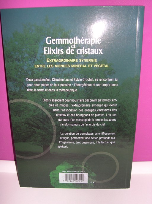 Gemmothérapie et Elixirs de Cristaux