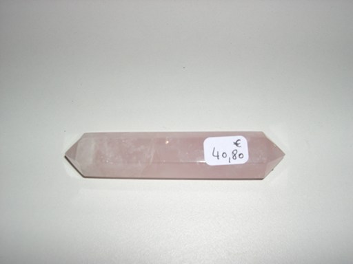 Baguette Biterminée Quartz Rose