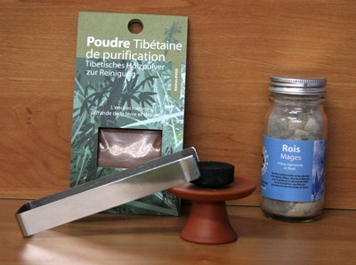 Pince à charbon
