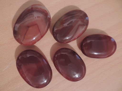 Agate Orange galet