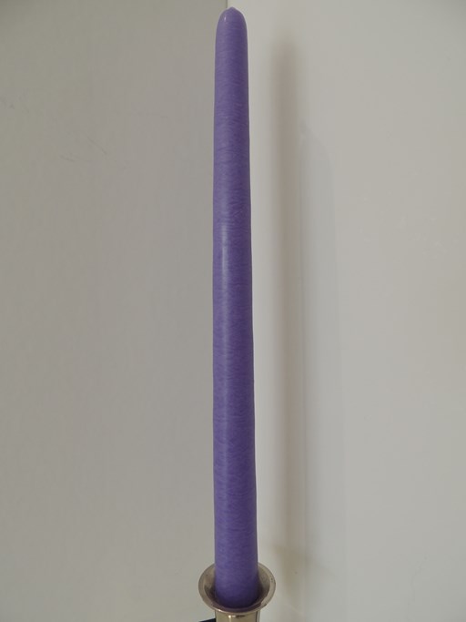Bougie conique Violet vif 2.2x30