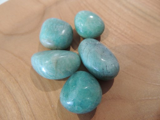 Amazonite galet rond