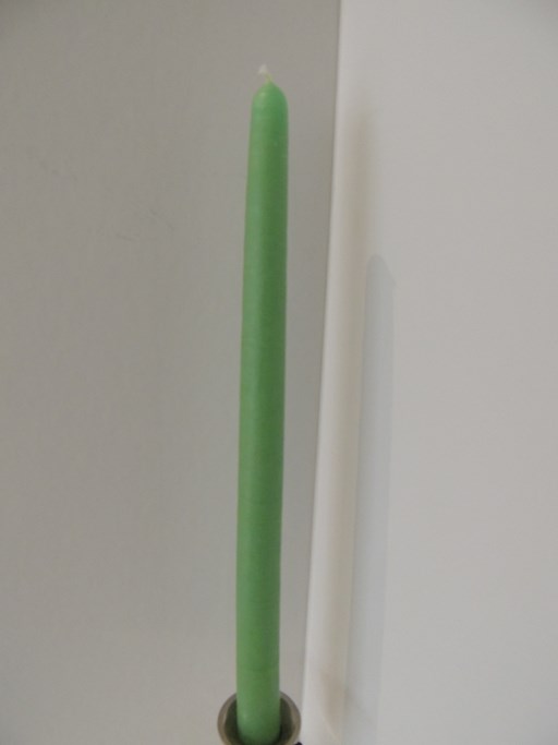 Bougie conique Vert prairie 2.2x30