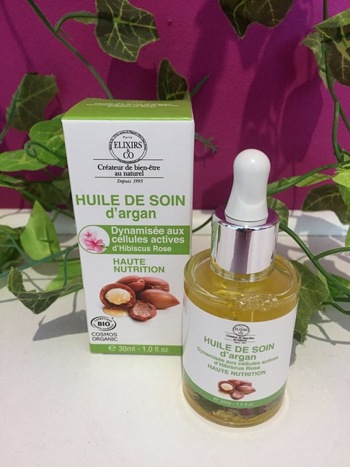 Huile de soin d'Argan Nutrition