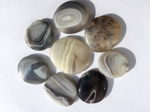 Agate de Botswana galet